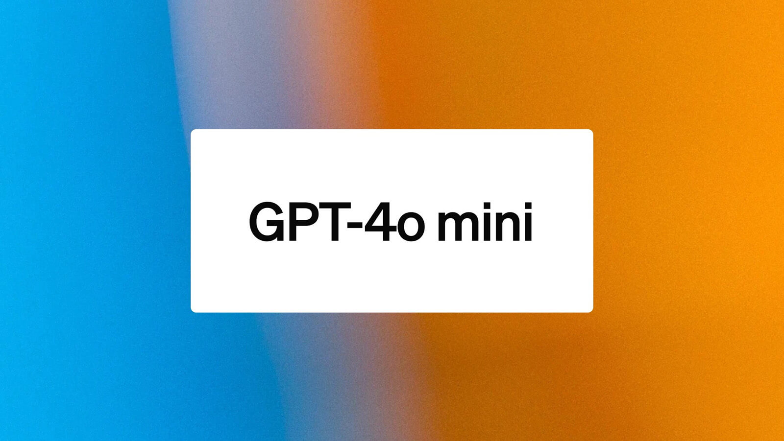 Openai Gpt 4o Mini Mô Hình Gọn Nhẹ Mới Thay Thế Cho Gpt 3.5