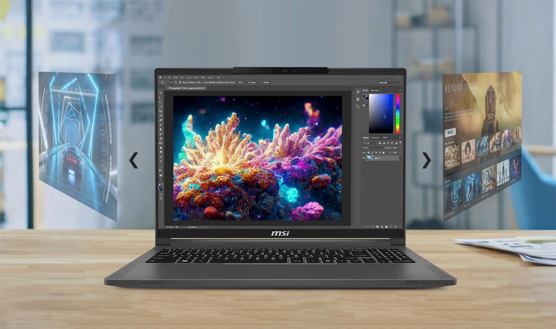 Msi Creator 16 Ai Studio Laptop Ai & Đồ Họa Chuyên Nghiệp Features 11