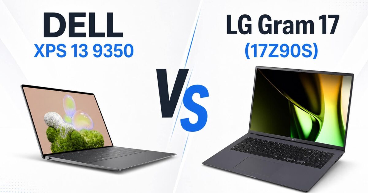 Dell XPS 13 9350 hay LG Gram 17 cho dân làm việc hay di chuyển