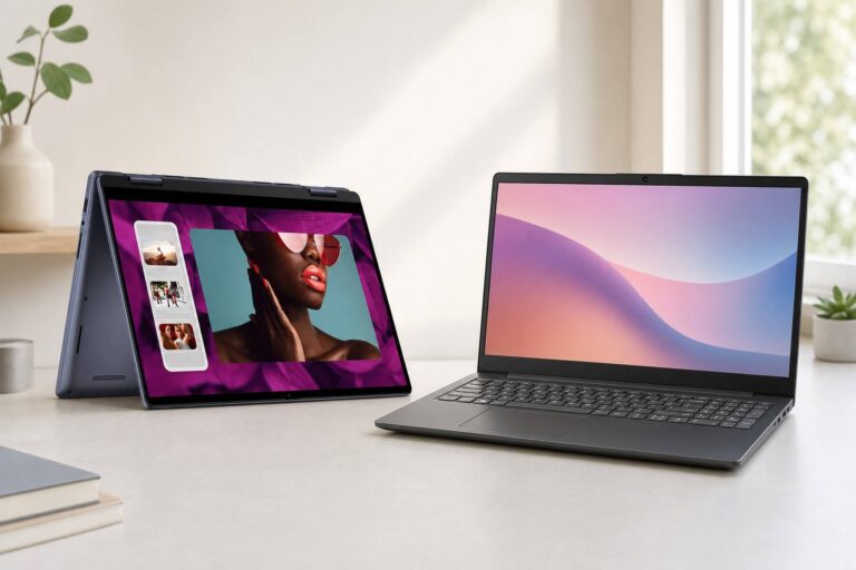 So sánh Dell Inspiron 14 vs Lenovo V15 Gen 4: Laptop văn phòng 15 triệu chọn máy nào?