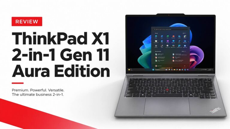 ThinkPad X1 2-in-1 Gen 11 Aura Edition Review