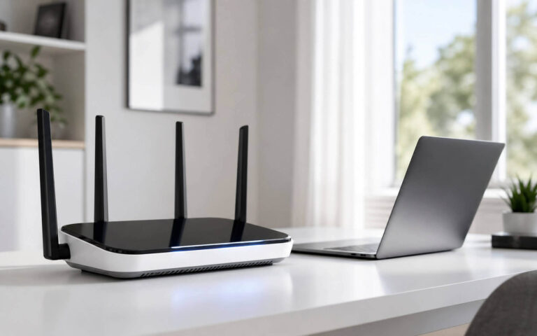 WiFi 7 trên laptop 2026 router