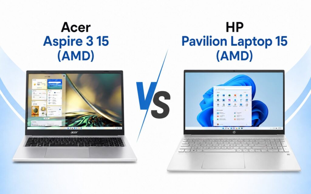 Acer Aspire 3 15 hay HP Pavilion 15 – Máy nào đủ sức cho người dùng văn phòng?