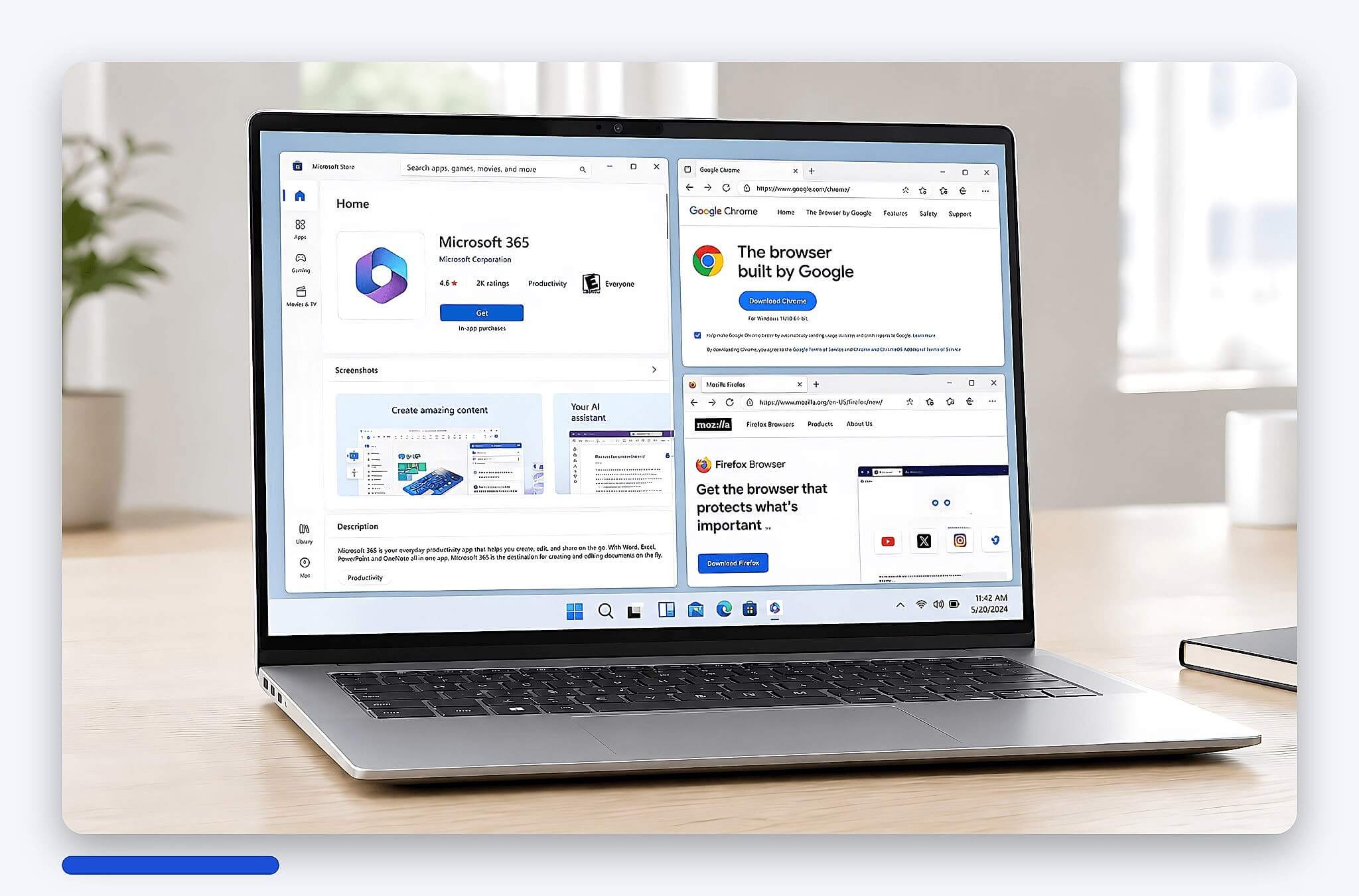 Danh sách phần mềm hợp pháp sau khi dọn lại hệ thống Windows
