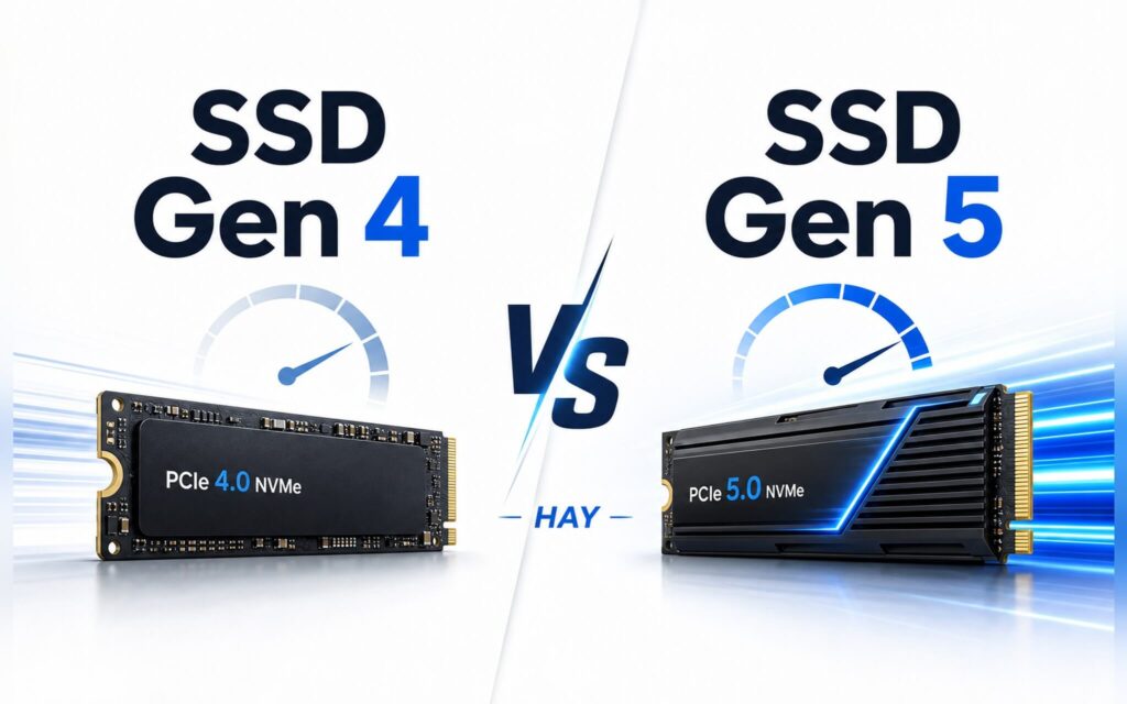 SSD Gen 5 trên laptop: 14GB/s có đáng tiền không?