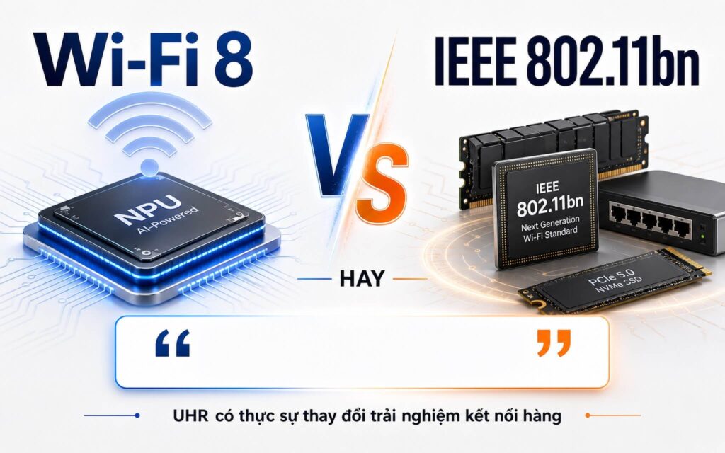 Wi-Fi 8 có thực sự thay đổi trải nghiệm kết nối hàng ngày?