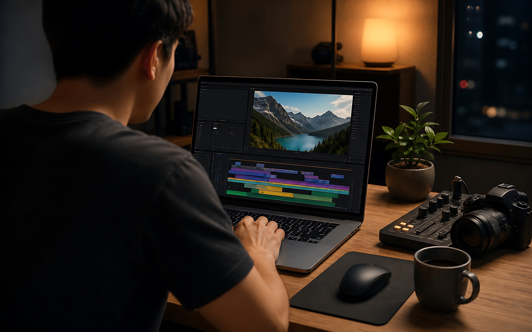 Người sáng tạo dựng video 4K trên laptop, khâu hậu kỳ mới cần phần cứng mạnh Người sáng tạo dựng video 4K trên laptop, khâu hậu kỳ mới cần phần cứng mạnh