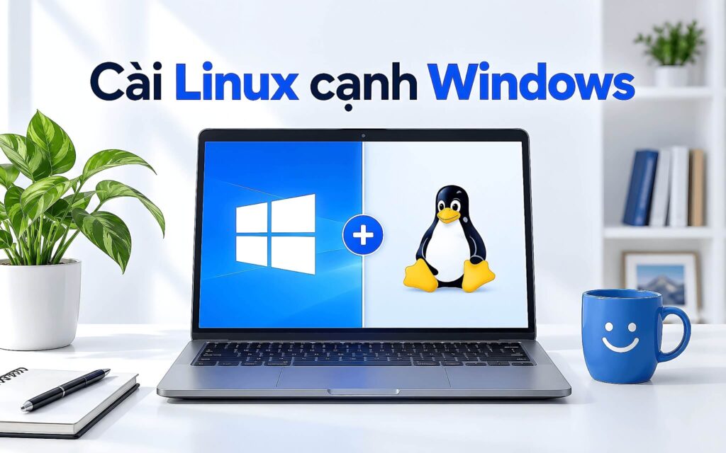 Cách cài Linux song song Windows trên laptop – Giữ dữ liệu an toàn