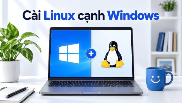 Cách cài Linux song song Windows trên laptop – Giữ dữ liệu an toàn