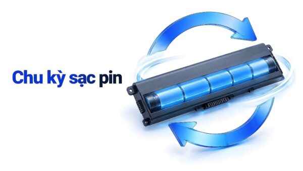Chu kỳ sạc quyết định sức khỏe pin laptop bền hay mau chai