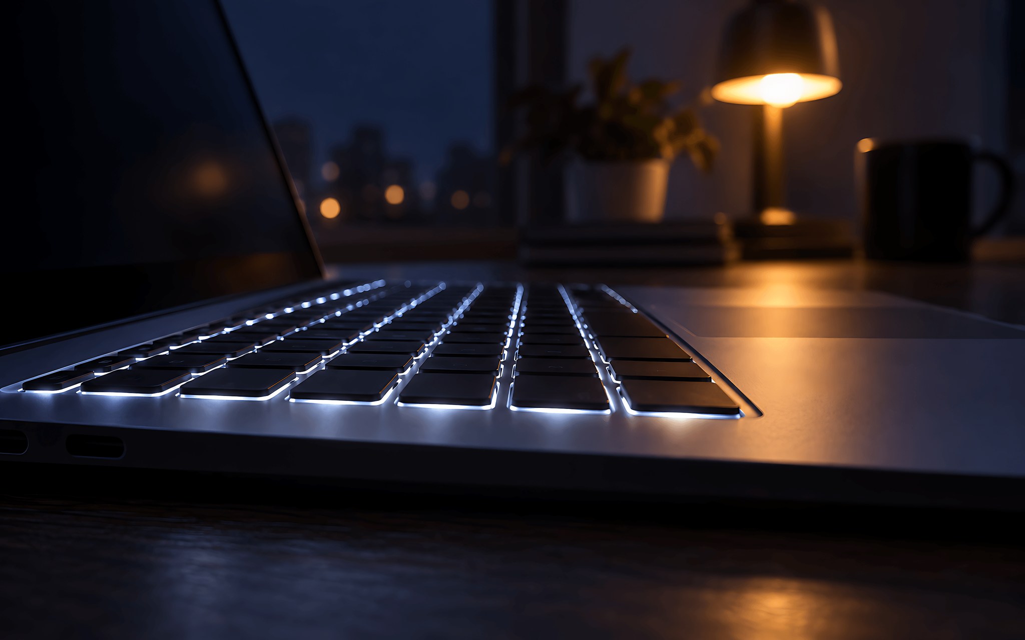 Đèn nền bàn phím laptop và độ ồn khi gõ đêm Đèn nền bàn phím laptop và độ ồn khi gõ đêm