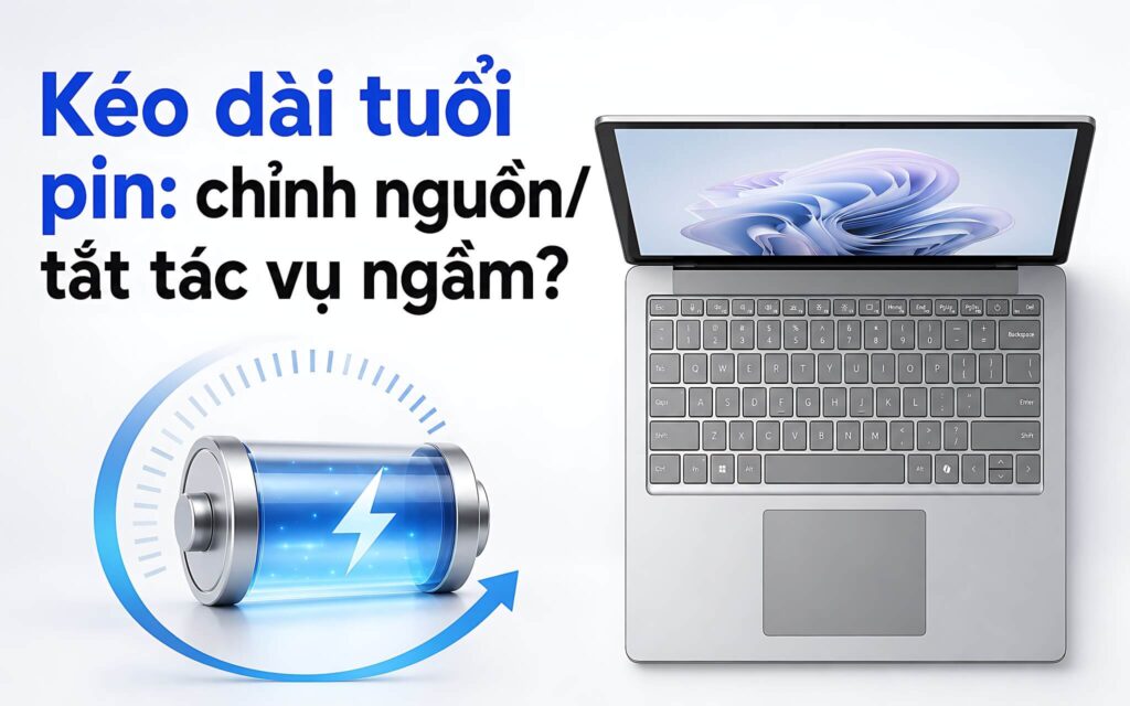 Tối ưu pin laptop hiệu quả từ loạt cài đặt nguồn ẩn trong Windows