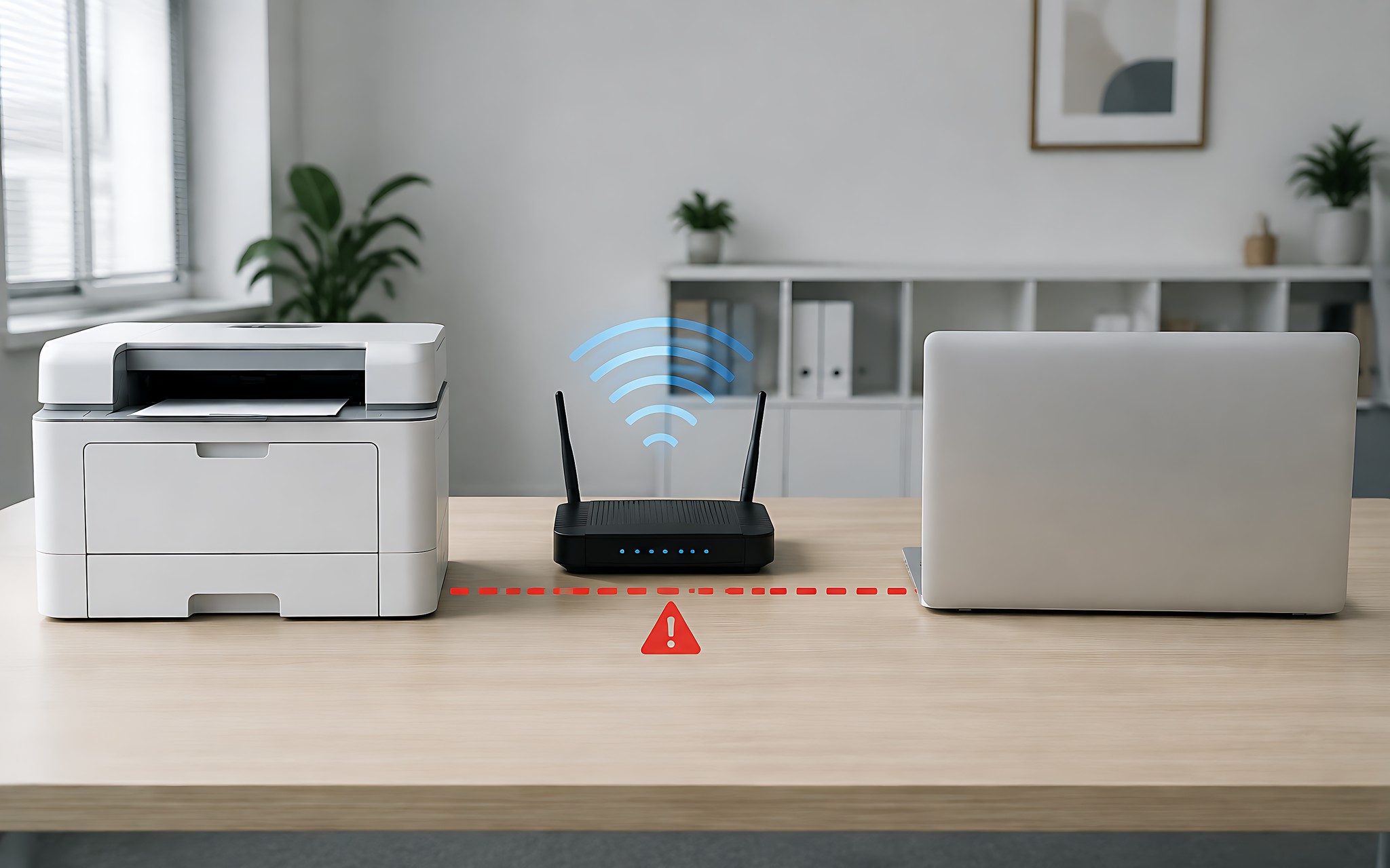 Nguyên nhân khiến quá trình kết nối máy in với laptop qua Wi-Fi gặp lỗi Nguyên nhân khiến quá trình kết nối máy in với laptop qua Wi-Fi gặp lỗi