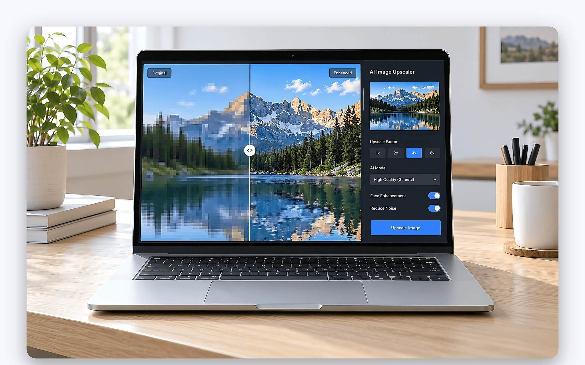 Upscayl là gì và vì sao làm nét ảnh chạy ngay trên laptop