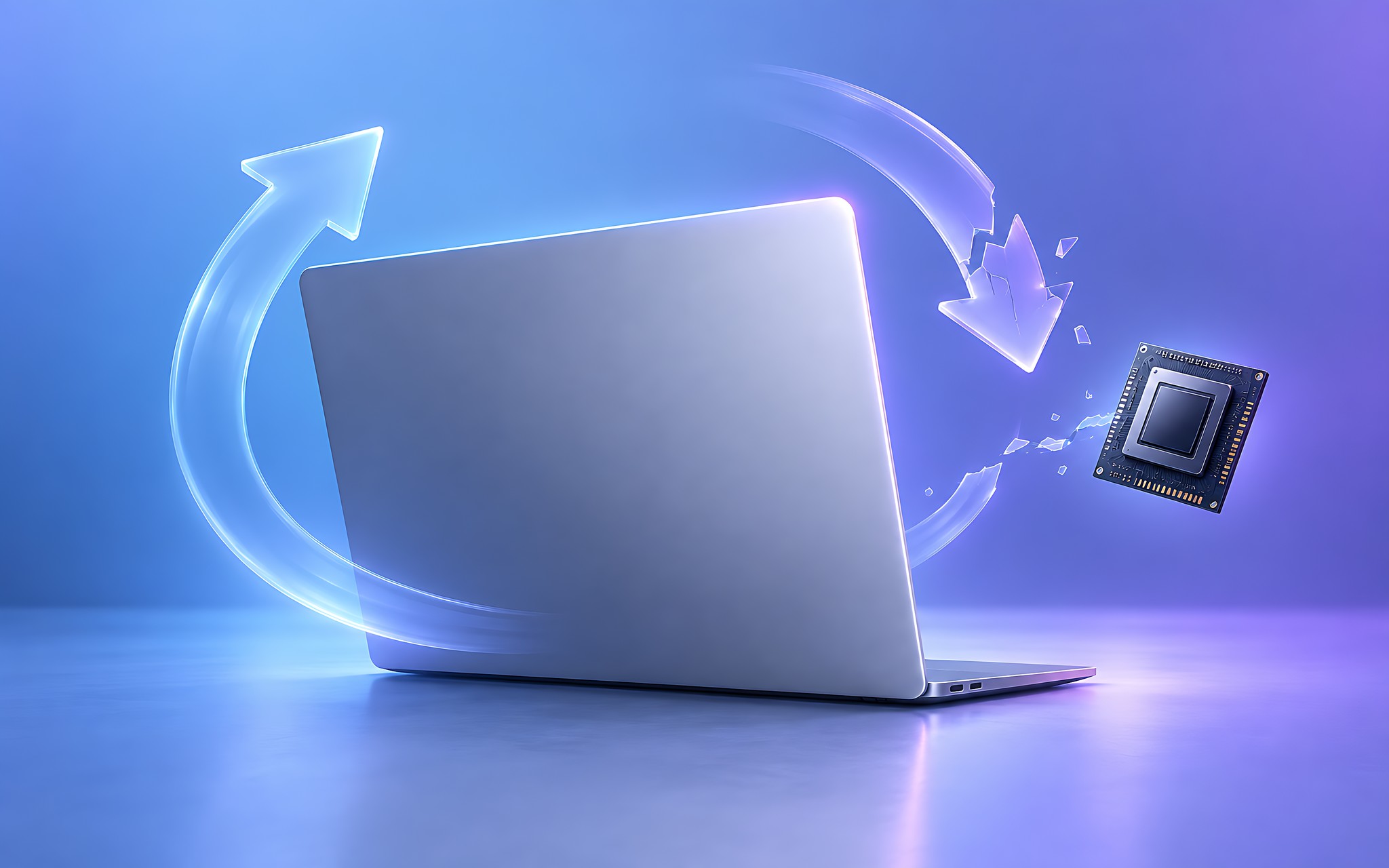 Laptop không lên hình sau bản cập nhật do driver đồ họa bị thay mới