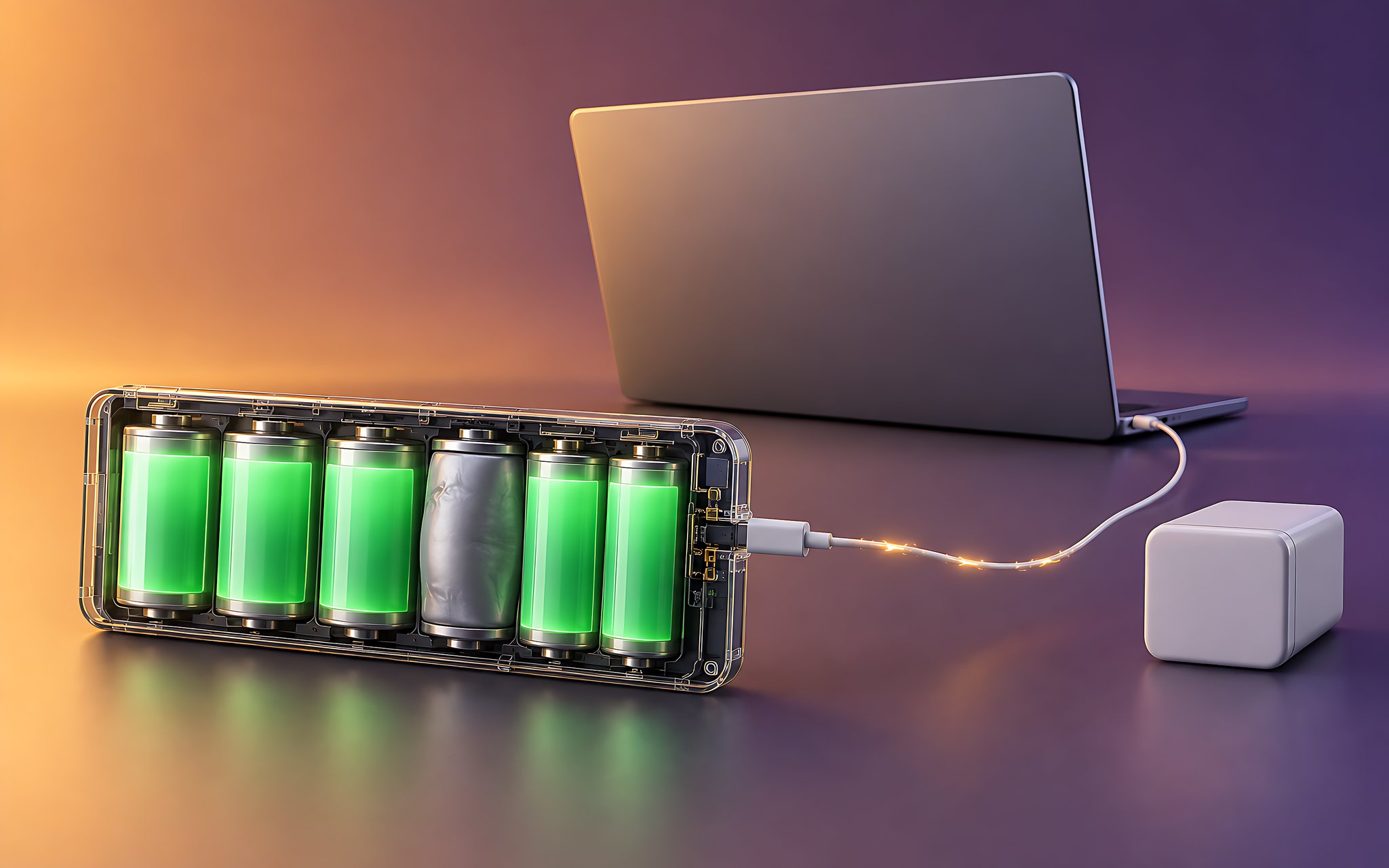 Pin chai và adapter thiếu công suất khiến laptop tự tắt khi tải nặng Pin chai và adapter thiếu công suất khiến laptop tự tắt khi tải nặng