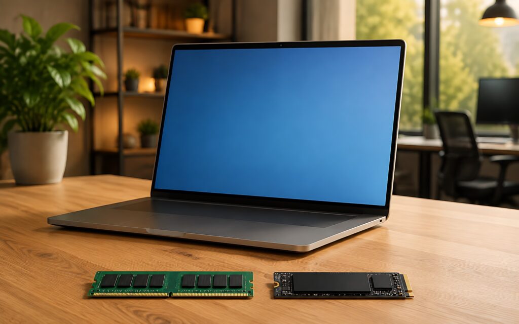 Laptop văn phòng mở nhiều tab Chrome: Nên nâng RAM hay tăng SSD?