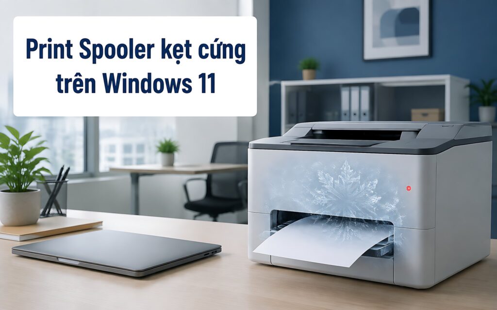 Lỗi Print Spooler kẹt cứng trên Windows 11: Nguyên nhân ngầm và cách dọn dẹp tận gốc