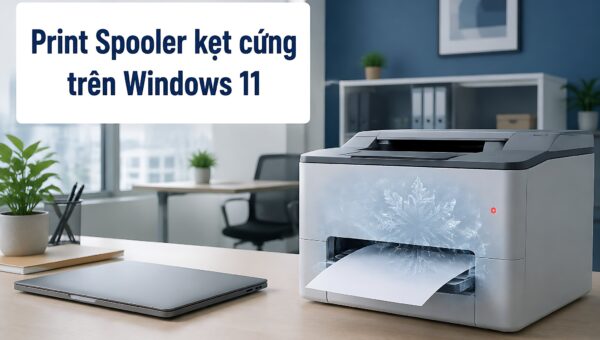 Lỗi Print Spooler kẹt cứng trên Windows 11: Nguyên nhân ngầm và cách dọn dẹp tận gốc