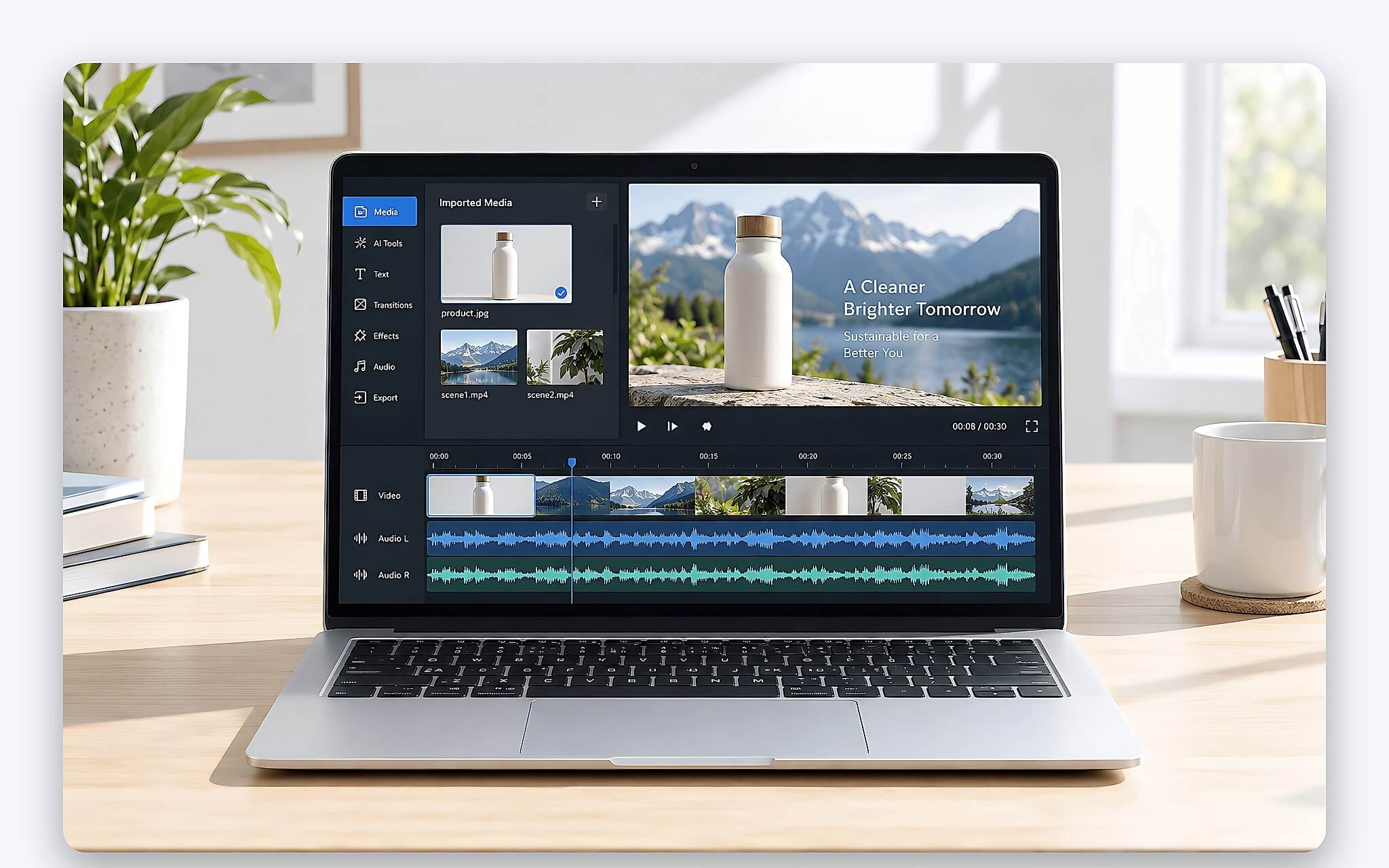 Giao diện tạo video quảng cáo bằng AI trên mô hình MiniMax H3 Giao diện tạo video quảng cáo bằng AI trên mô hình MiniMax H3