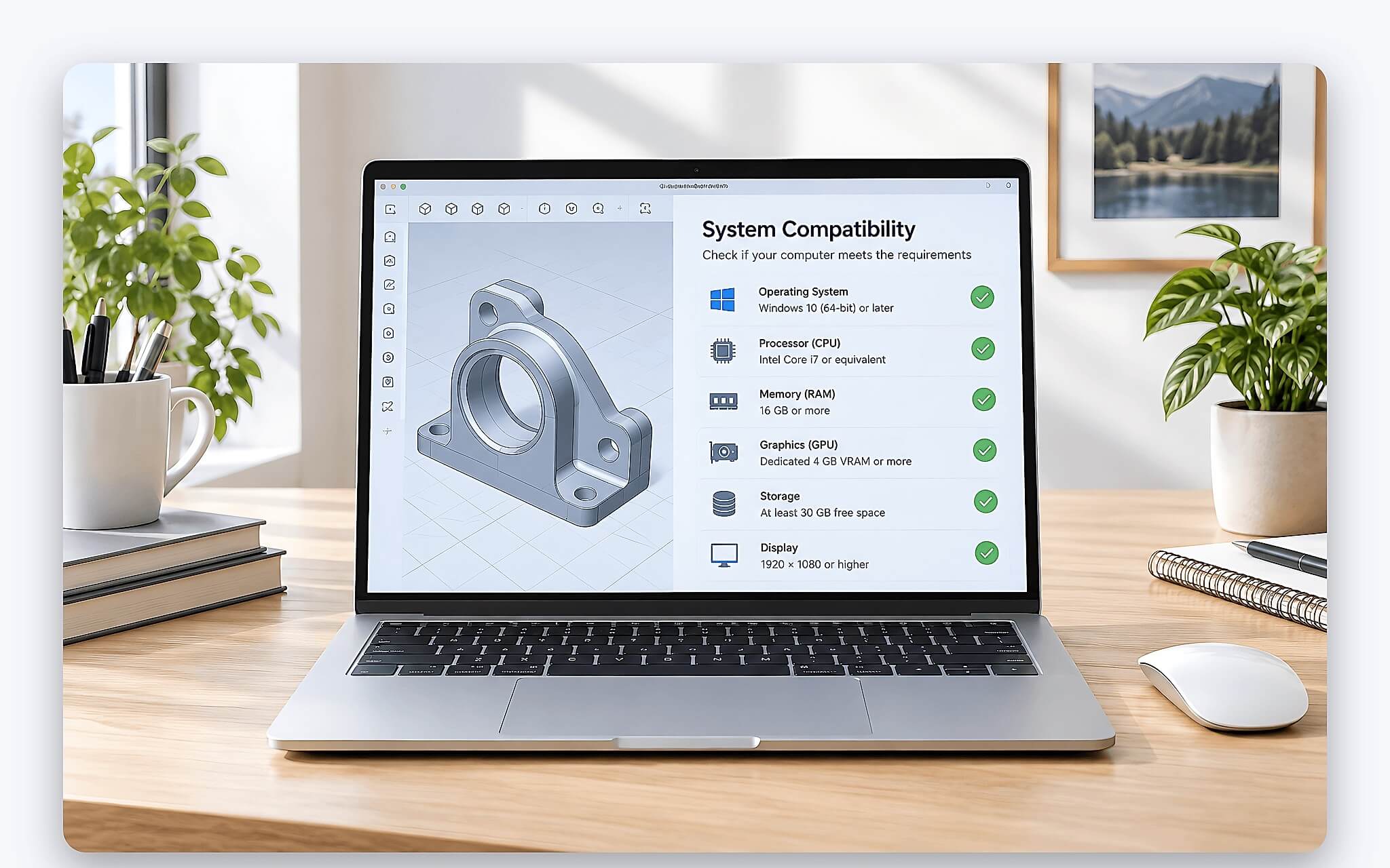 Yêu cầu hệ thống chính thức của AutoCAD 2026 trên Windows và Mac