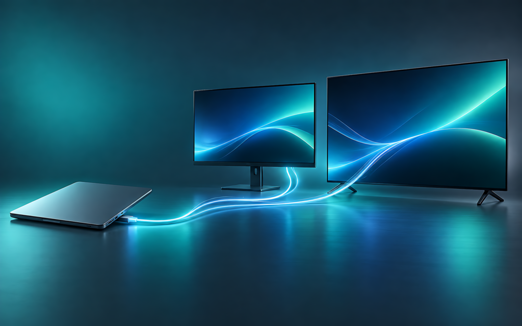Xuất hình laptop ra màn hình ngoài và TV – hướng dẫn kết nối đúng chuẩn