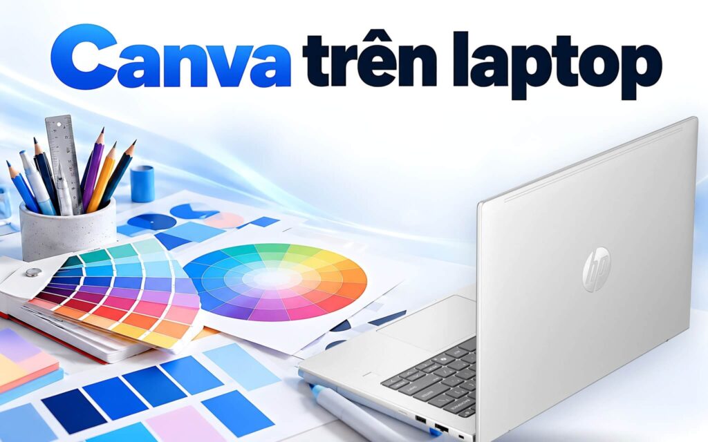 Canva trên laptop - Chọn ứng dụng desktop hay bản web để thiết kế
