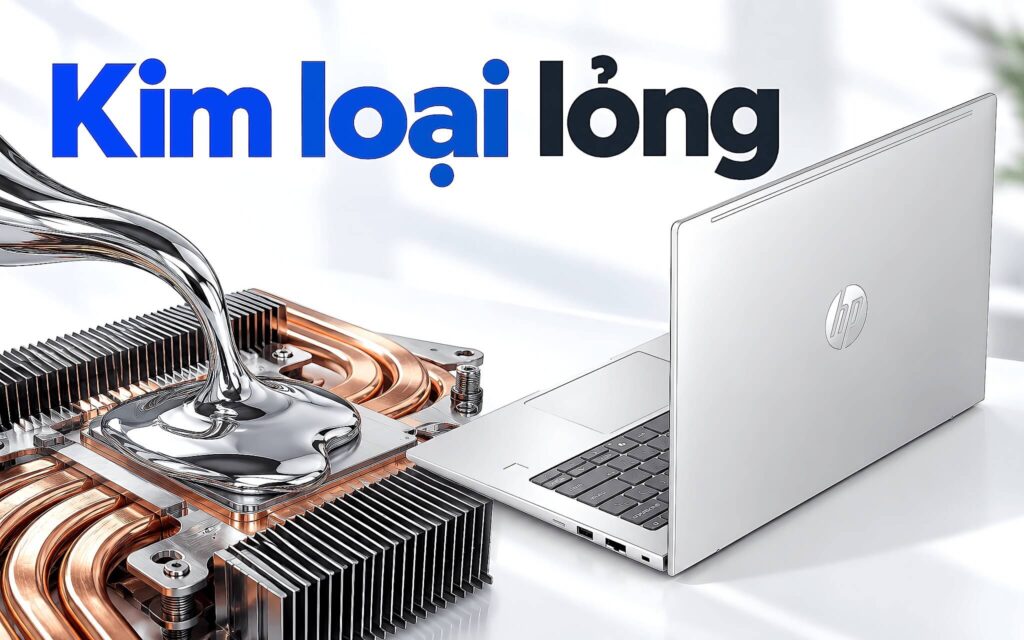 Kim loại lỏng trên laptop - Vì sao hãng dùng và có nên tự thay không