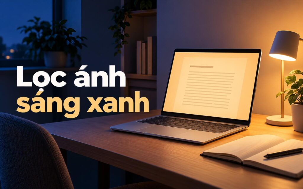 Lọc ánh sáng xanh trên laptop - Night light Windows 11 có đỡ mỏi mắt khi học đêm