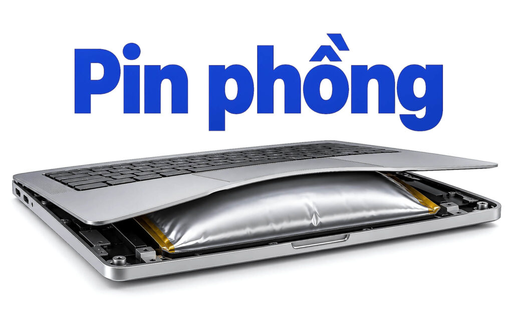 Pin phồng trên laptop - 5 dấu hiệu nhận biết sớm và cách xử lý