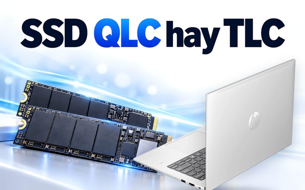 SSD QLC và TLC trên laptop - Vì sao chép file lớn chậm dần, ổ nào bền hơn