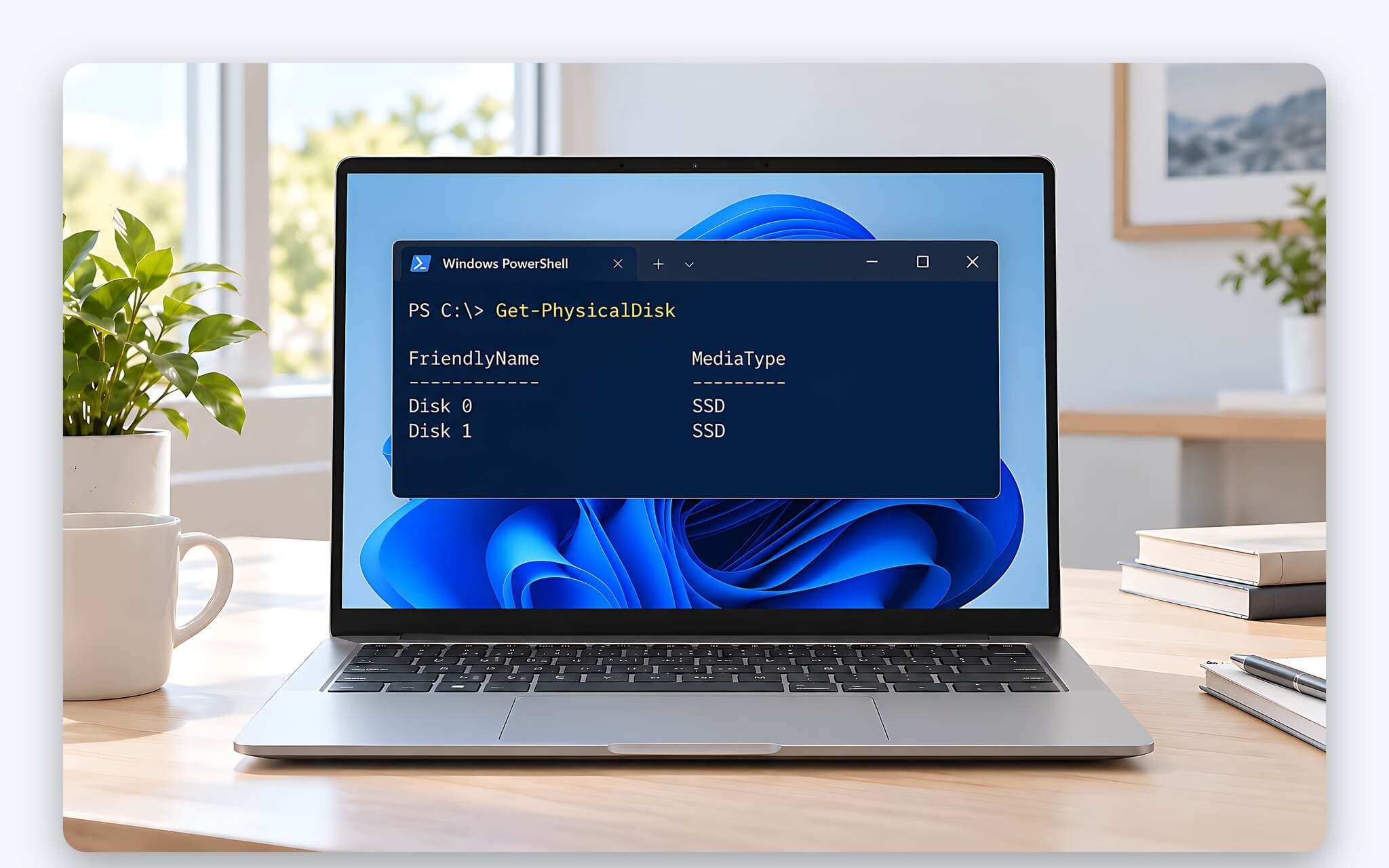 Cách xem tên model ổ trong Device Manager để biết laptop lắp ổ QLC hay TLC