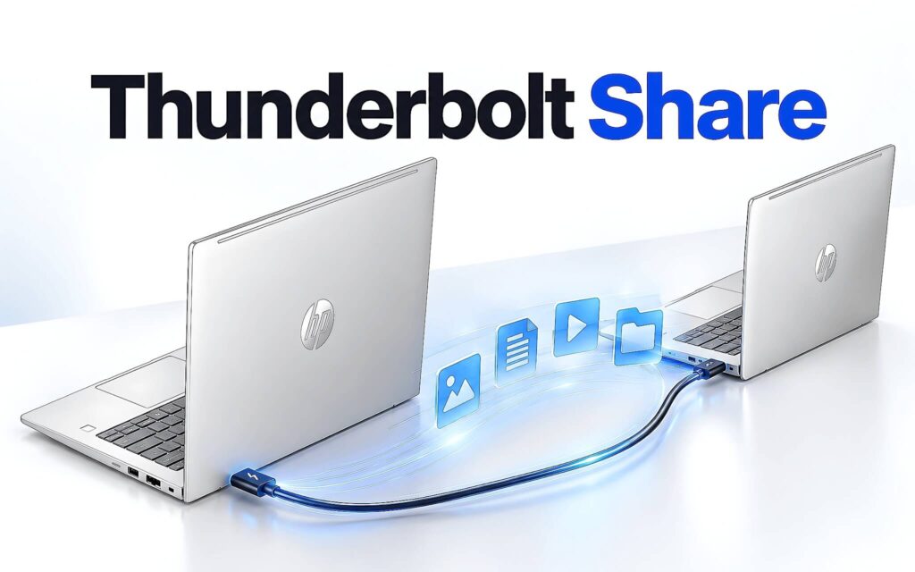 Thunderbolt Share - Điều kiện phần cứng và cách nối hai laptop